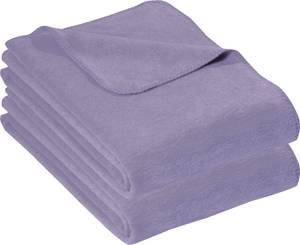 Wohndecke 2er-Pack 164809 Hellviolett - 100 x 150 cm