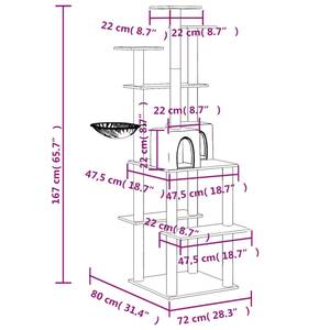 Kratzbaum 3015712 Creme