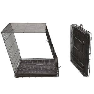 Cage pour chien 3007362 Gris - Métal - Matière plastique - 45 x 49 x 64 cm