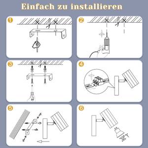 Deckenleuchte Inga 1-flammig Tiefe: 10 cm