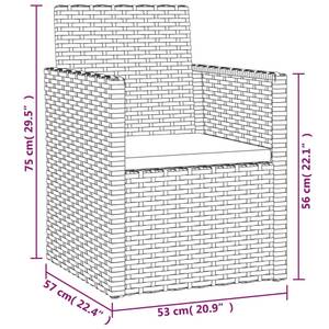 Gartensessel 3029481-2 Grau