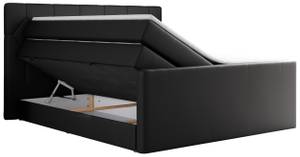 Boxspringbett KING EIGAR Breite: 220 cm - H4 - Kunstleder