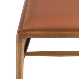 Tabouret 5112 Marron - Cuir synthétique - Textile - 130 x 43 x 40 cm