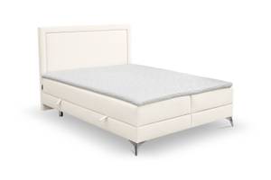 Boxspringbett Joy Bonellfederkern Ecru - Breite: 140 cm