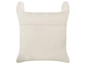 Coussin décoratif PANDAPAW Noir - Blanc - Fibres naturelles - 45 x 4 x 45 cm