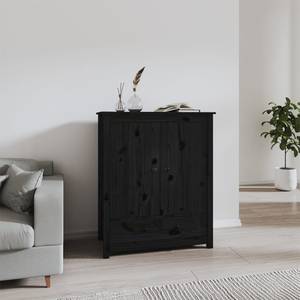 Highboard DE6993 Schwarz - Massivholz - 42 x 100 x 83 cm