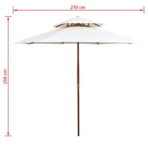 Parasol 3007548-1 Blanc crème