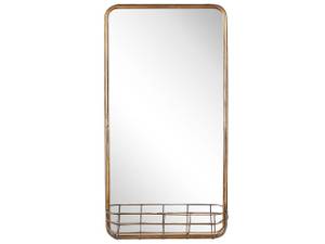 Wandspiegel MACON Gold - Metall - 40 x 80 x 9 cm