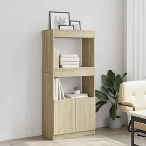 Highboard DE8614 Braun - Holzwerkstoff - 33 x 140 x 63 cm