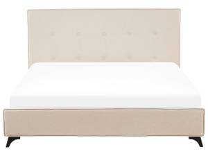 Doppelbett AMBASSADOR Beige - Schwarz - Breite: 192 cm