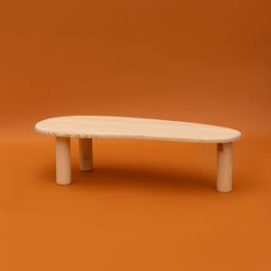 Couchtisch Tramadiu Massivholz - Holzart/Dekor - 130 x 35 x 57 cm