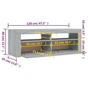 TV-Schrank 3009085 Hellgrau