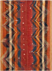 Tapis Jajim CXLVI Rouge - Textile - 135 x 1 x 184 cm