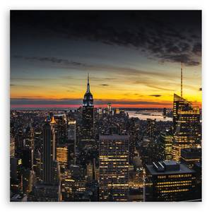 Wandbild New York Skyline Stadt 60 x 60 cm