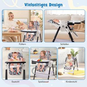 Babystuhl AD10034 Grau - Kunststoff - 52 x 108 x 77 cm