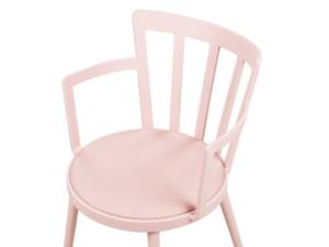 Chaise de salle à manger MORILL Rose foncé