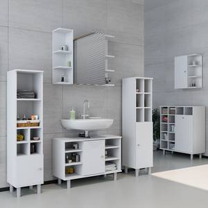 Mobilier de salle de bains Fynn Blanc