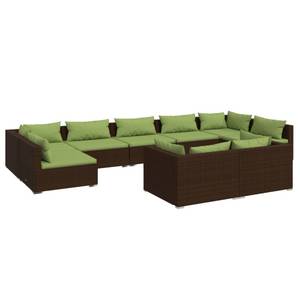 Garten-Lounge-Set (9-teilig) 3013634-10 Braun - Grün