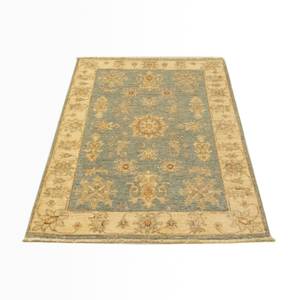 Ziegler Teppich - 123 x 81 cm - beige Beige - Kunststoff - 81 x 1 x 123 cm