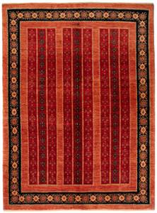 Tapis Kashkuli LVIII Rouge - Textile - 158 x 1 x 214 cm