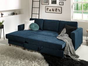 Ecksofa JAKE Indigoblau