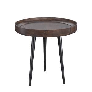 Table basse Palak Marron - Bois massif - 40 x 40 x 40 cm