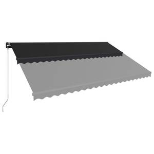 Auvent rétractable 3007205-1 Anthracite - 300 x 1 x 500 cm