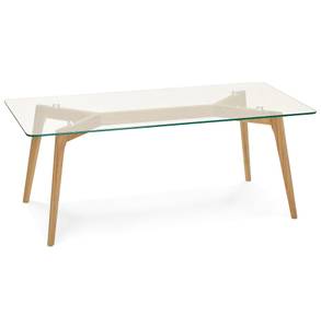 Table Basse MOLY Bois massif - 60 x 46 x 120 cm