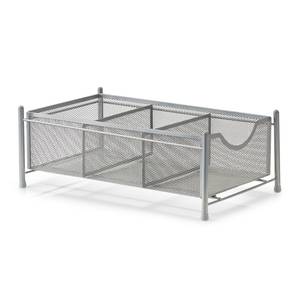 Universal-Organizer, Mesh, silber Silber - Metall - 40 x 15 x 25 cm