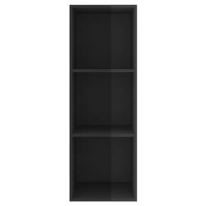 TV-Schrank 3007906 Hochglanz Schwarz - Höhe: 107 cm