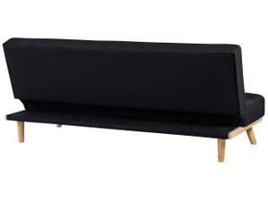 3-Sitzer Sofa FROYA Schwarz - Eiche Hell