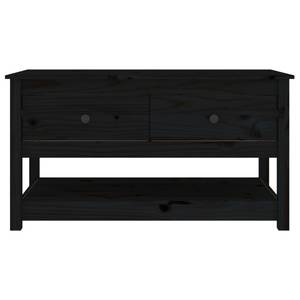 Couchtisch D822 Schwarz - Massivholz - 49 x 55 x 102 cm