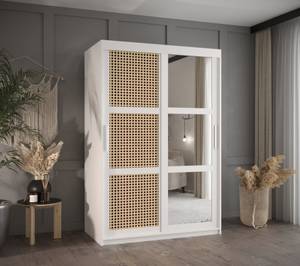 ARMOIRE À PORTES COULISSANTES PLECIONKA Largeur : 120 cm - Argenté