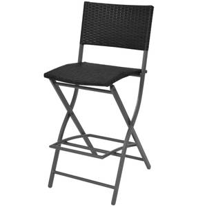 Garten-Lounge-Set (7-teilig) 293959 Schwarz