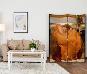 Paravent Flaming June Tiefe: 145 cm