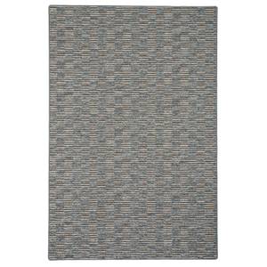 Streifenberber Teppich Modern Stripes Anthrazit - 80 x 160 cm