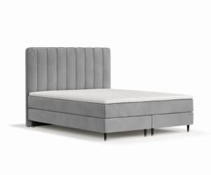 Boxspringbett Kobbe Grau - Breite: 160 cm