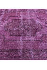 Teppich Ultra Vintage DLXXVI Violett - Textil - 155 x 1 x 249 cm