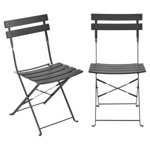 Bistro-Set Caprile (3-teilig) Grau