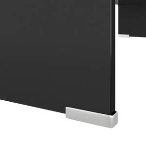 TV-Aufsatz 293728-2 Schwarz - 30 x 13 x 80 cm