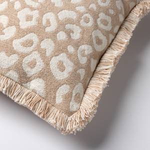 Coussin décoratif Lilo Beige - Textile - 45 x 45 x 45 cm