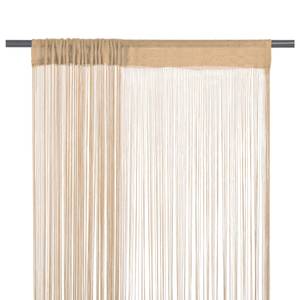 Rideau en fils(lot de 2) 294220 Beige - Largeur : 140 cm