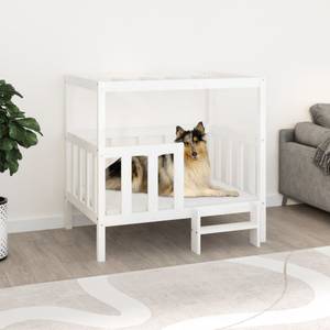 Lit pour chien 3016323-2 Blanc - 106 x 100 x 84 cm