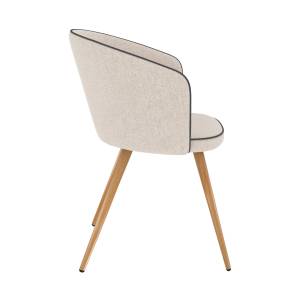 Chaise Chiara (Lot de 2) Beige