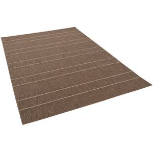 In- und Outdoor Teppich Carpetto Stripes Braun - Textil - 200 x 1 x 290 cm