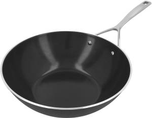 Wok-Pfanne Alu Pro 5 Braun - Naturfaser - 2 x 1 x 30 cm