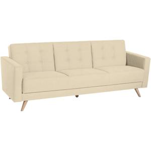 Julian Sofa 3-Sitzer mit Bettfunktion Beige