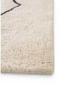 Tapis de laine Berber 120 x 4 x 170 cm