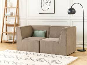 Modulsofa LEMVIG 2-tlg Beige - Taupe - 166 x 83 cm