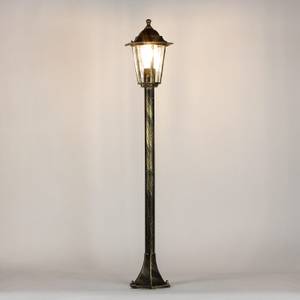 Stehlampe PARIS Silber / Grau - Silbergrau - Höhe: 105 cm